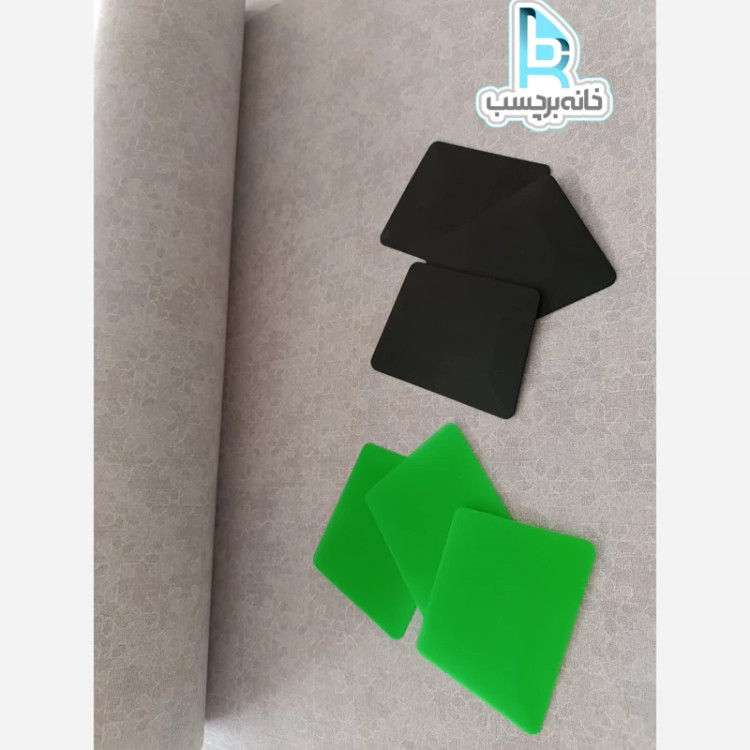 کاردک مخصوص نصب برچسب کابینت و انواع برچسب