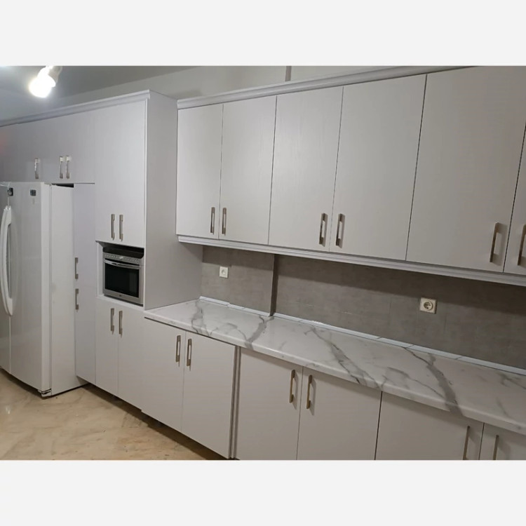 برچسب کابینت طرح چوب ممبران سفید کد 6202