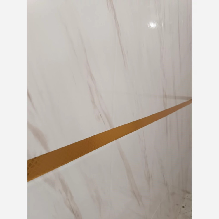 برچسب کابینت طرح سنگ هایگلاس کد 3510سفید با رگه کرم