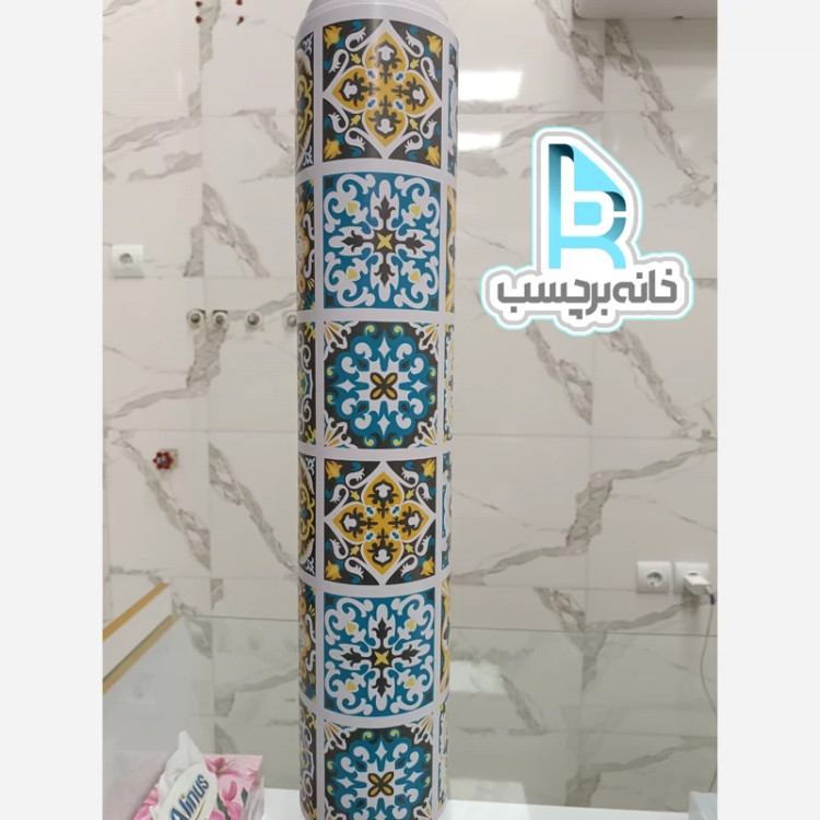 برچسب طرح کاشی کد K-513 چاپی