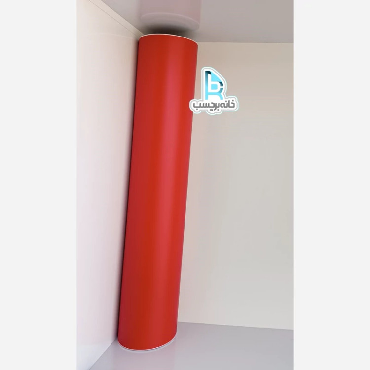 برچسب کابینت رنگ قرمز گوجه ای کد 2036 ضخامت 80 میکرون