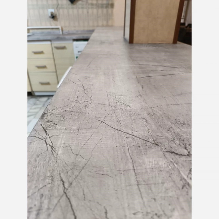 برچسب کابینت کد 3537 طرح بتن پتینه ای طوسی روشن