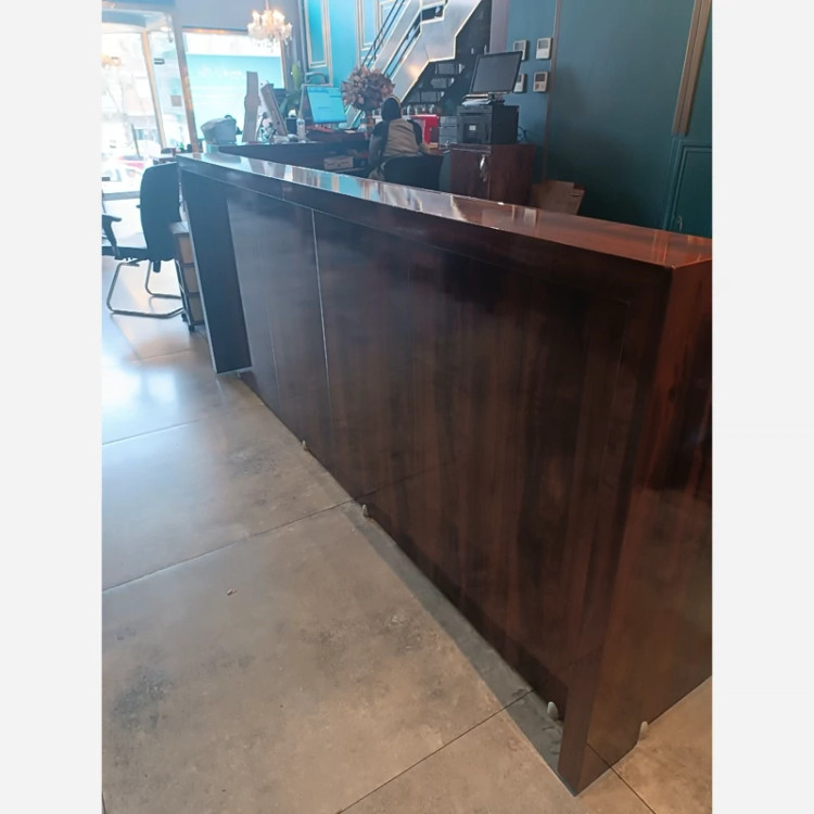 برچسب کابینت طرح چوب کد 3210 قهوه ای هایگلاس