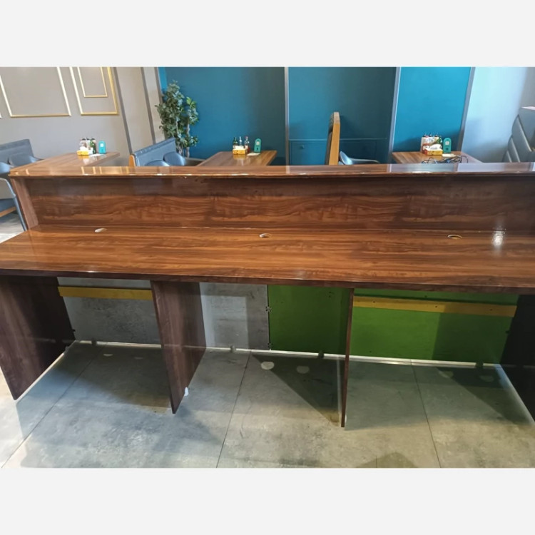برچسب کابینت طرح چوب کد 3210 قهوه ای هایگلاس