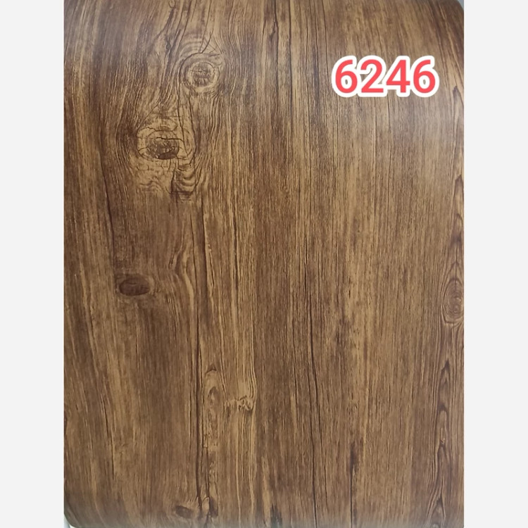 برچسب کابینت طرح چوب کد 6246 آنتیک قهوه ای