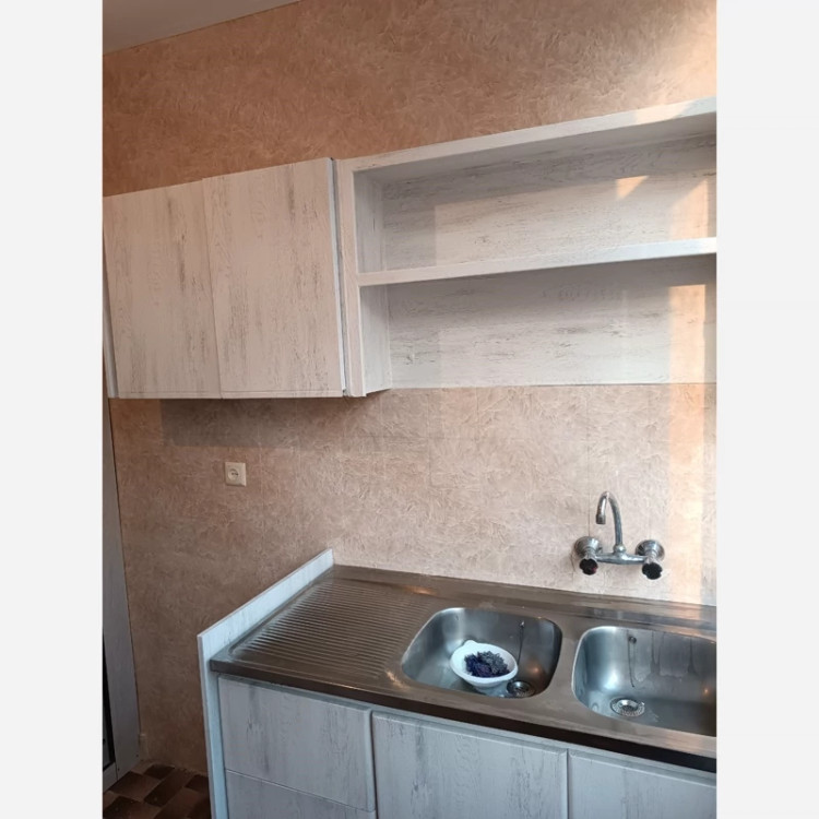 برچسب کابینت طرح سنگ هایگلاس کد 3523 کرم پتینه ای
