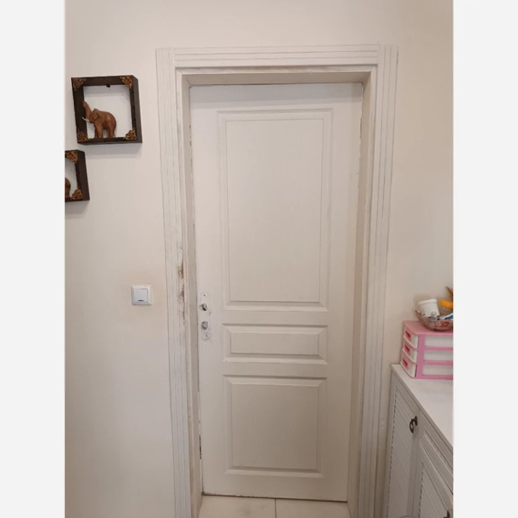 برچسب کابینت طرح چوب کد 6281 برجسته طوسی بنفش ضخیم