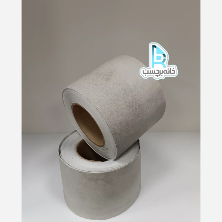 برچسب قرنیزی طرح بتن طوسی روشن 10 سانتی کد 4515