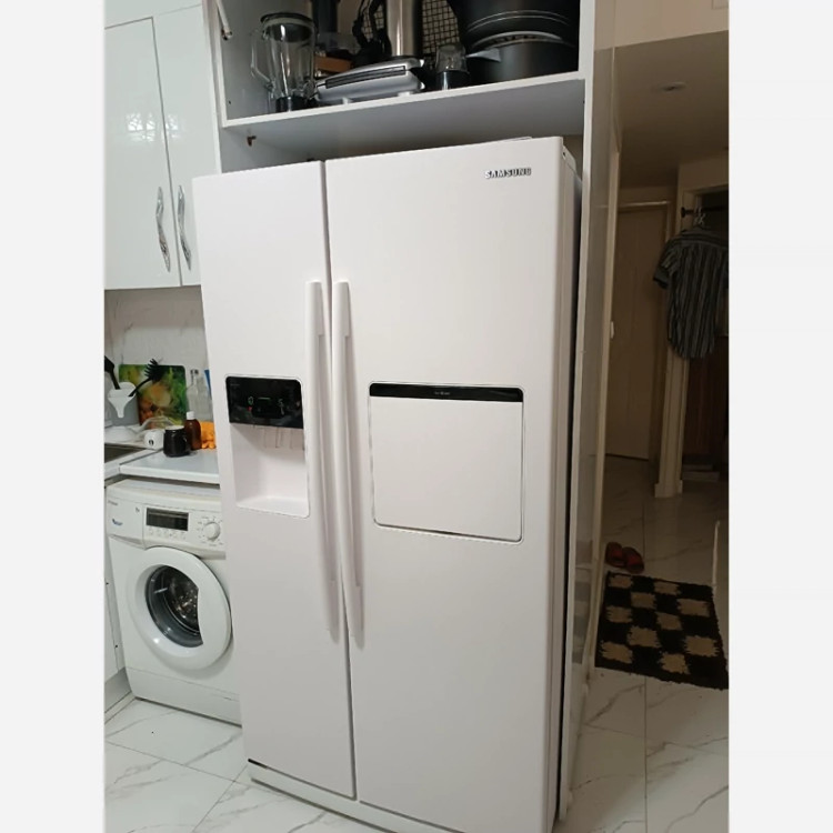 برچسب کابینت طرح چرم سفید کد 7284