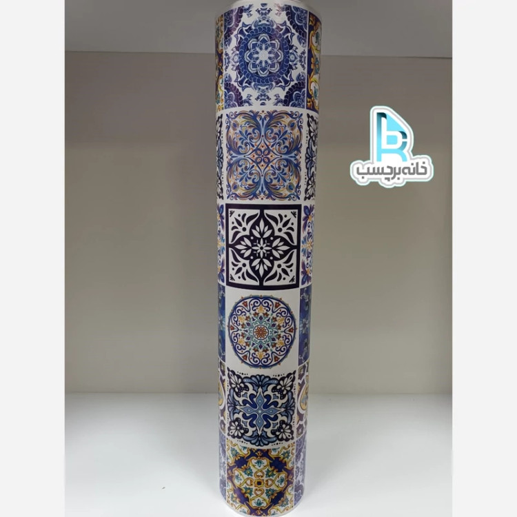 برچسب طرح کاشی سنتی چاپی کد K-509
