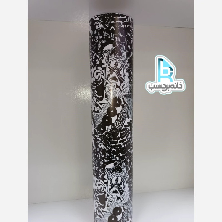 برچسب دیواری کد B-315 بمب استیکر طرح هیولا