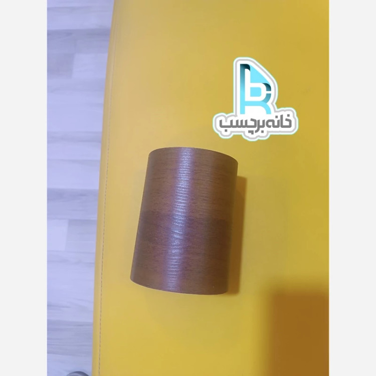 برچسب قرنیز کد 6227 طرح چوب قهوه ای روشن