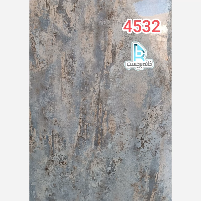 برچسب کابینت طرح سنگ هایگلاس کد 4532 نقرابی
