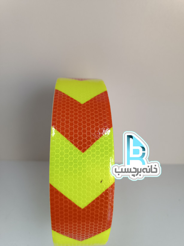 برچسب شبرنگی لانه زنبوری 5 سانت فلش اقتصادی