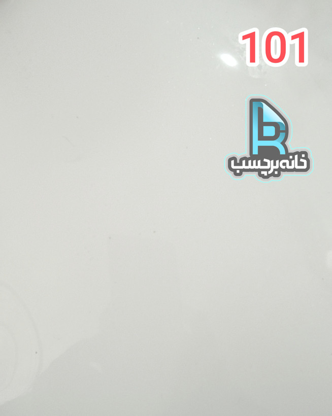 برچسب مخصوص کف طرح سفید اکلیلی هایگلاس کد 101