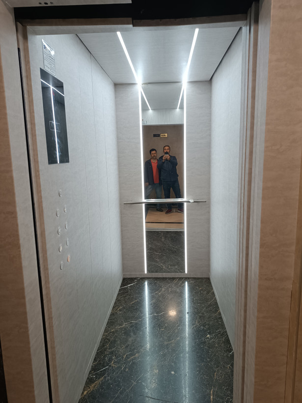 برچسب کابینتکد 4525 طرح بتن پتینه ای کرم برجسته
