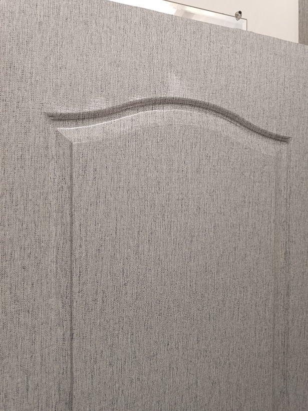 برچسب کابینت و دکوری کد 7514 طرح کنف درشت بافت کرم قهوه ای