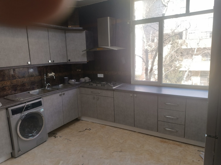 برچسب کابینت کد 4515 طرح بتن پتینه ای طوسی