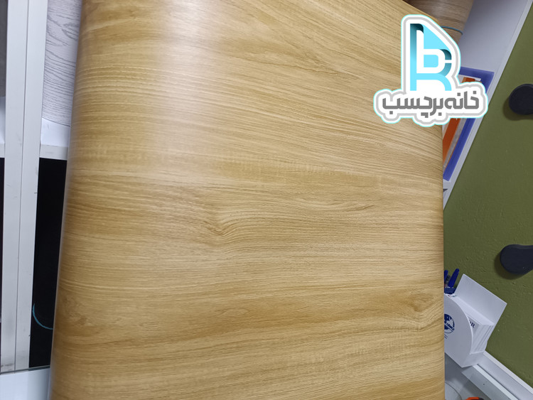برچسب کابینت کد 6310 طرح چوب عسلی