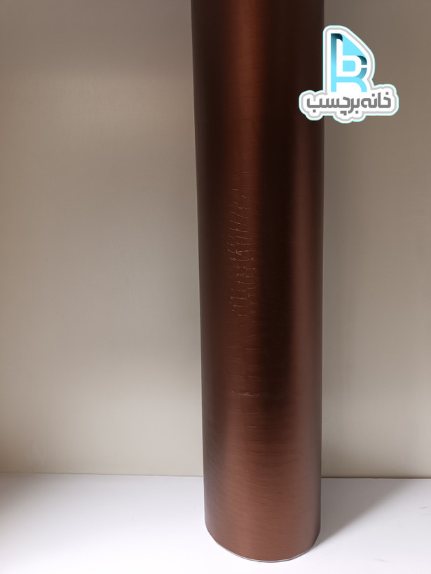 برچسب کابینت طرح پوست کروکودیل کد 7263 رنگ قهوهای مسی