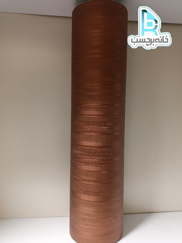 برچسب کابینت کد 7209طرح دکوری و دیواری رنگ قهوهای مسی