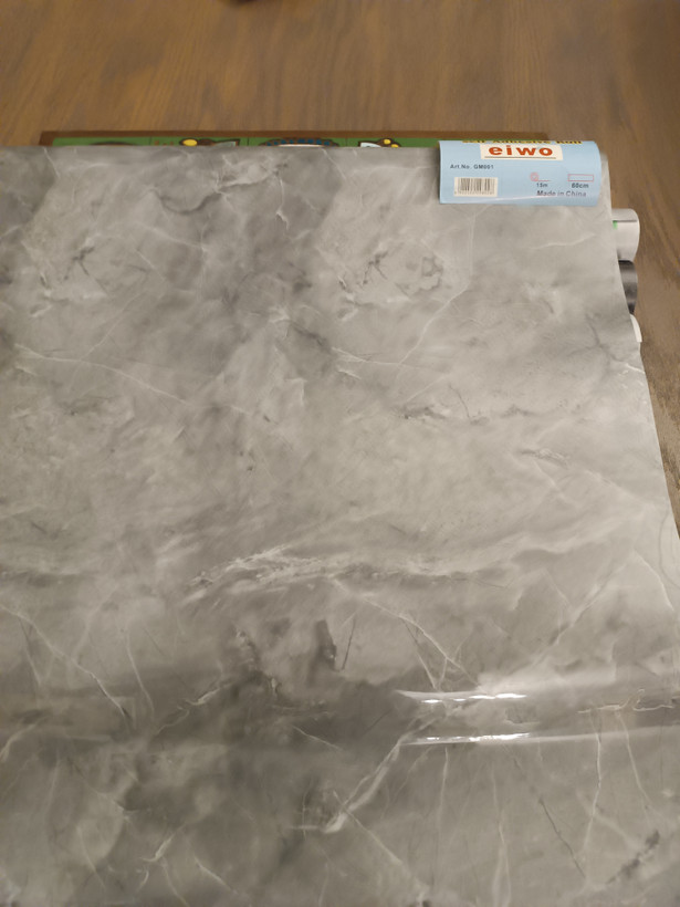 برچسب اقتصادی طرح سنگ کدGM001 پشت استیل