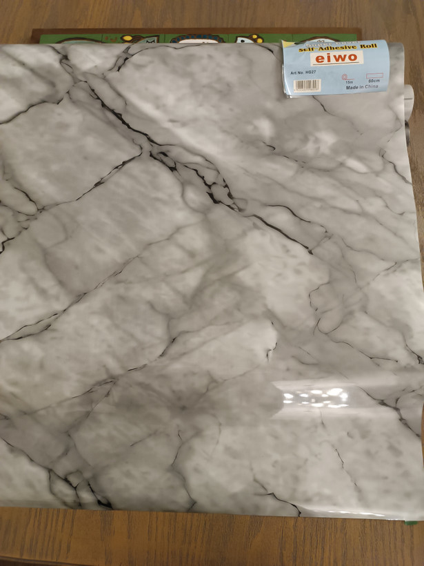 برچسب اقتصادی طرح سنگ طوسی کد HG27 پشت استیل