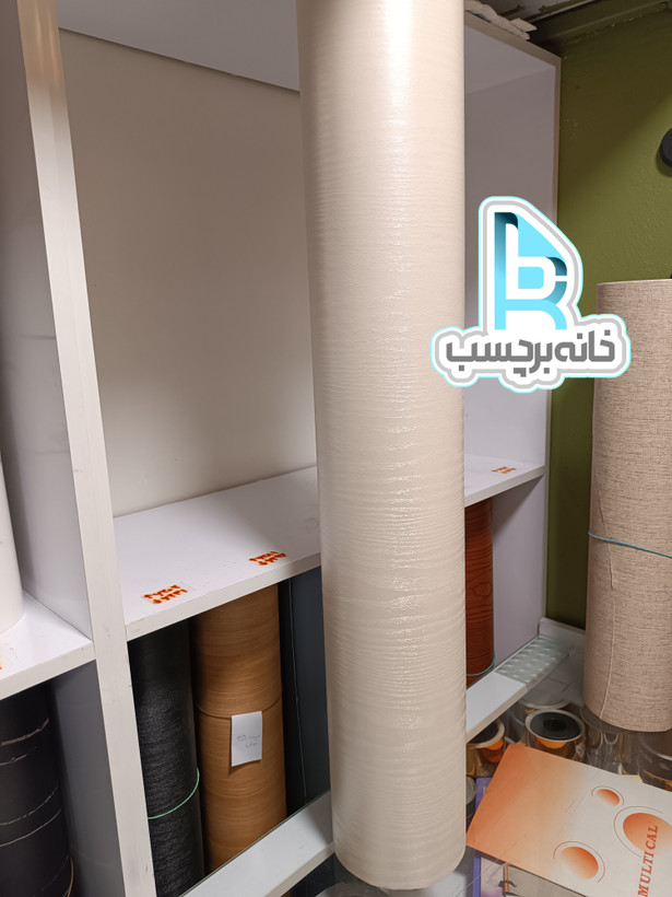 برچسب کابینت کد ۸۲۱۶ طرح چوب سفید نباتی ممبران عرض ۹۰ سانت