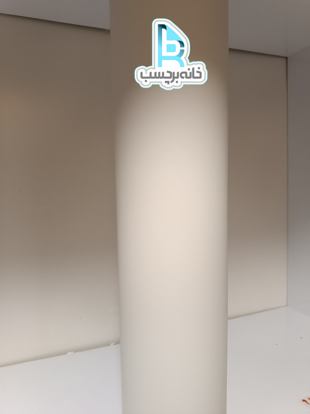 برچسب کابینت سافت تاچ کد ۲۷۰۸ سفید شیری مات با قابلیت نصب ضد حباب (بابل فری)