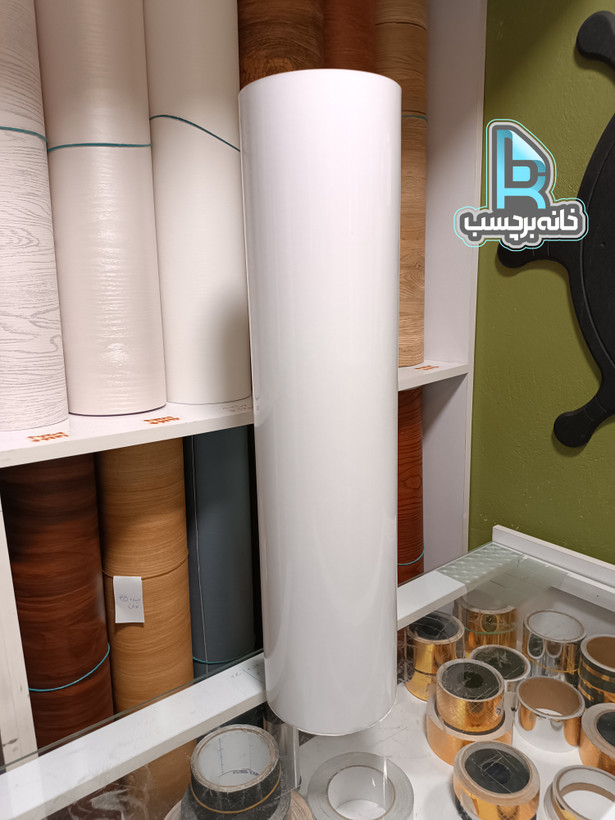 برچسب کابینت کمیکا سفید های گلس با پوشانندگی ۱۰۰ جنس وارداتی ایتالیایی